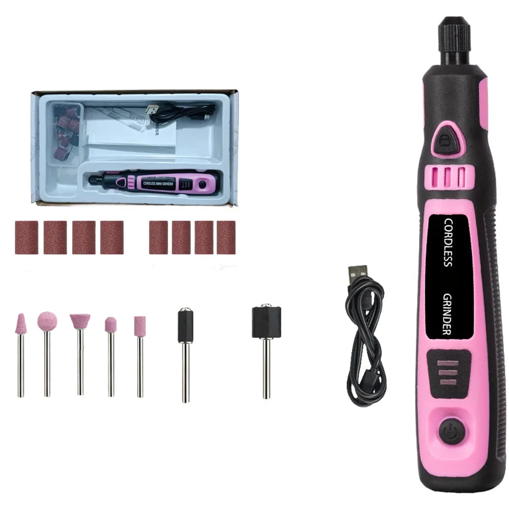 DAZZLEEX Cordless Rotary Tool – Engraving, Grinding & Polishing