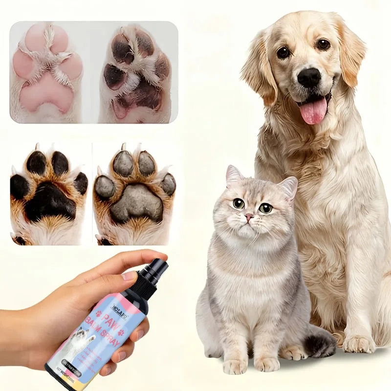 Plant-Based Paw Moisturizing Spray for Dogs & Cats