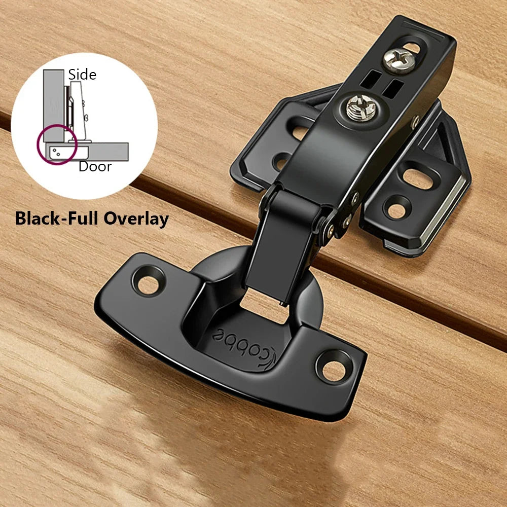 Soft Close Cabinet Hydraulic Hinges – Stainless Steel Damper