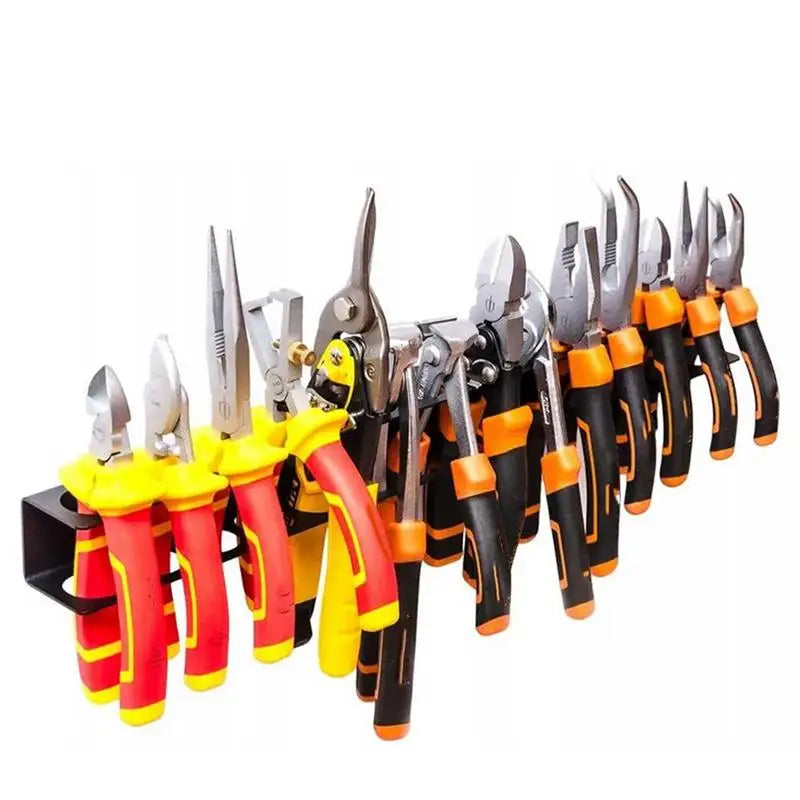 Steel Wall Mount Screwdriver & Pliers Organizer Rack
