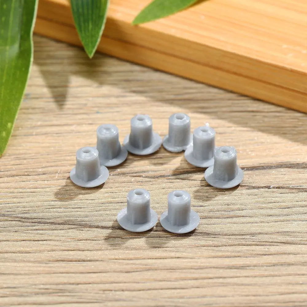 100Pcs Plastic Hole Plugs – Furniture Screw Hole Covers & Caps