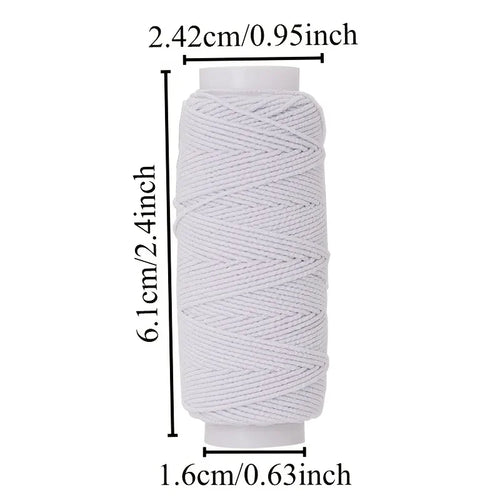 0.6mm Elastic Thread 20m Black White – DIY Sewing & Craft