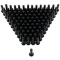 100Pcs TR414 Snap-In Tubeless Tire Valve Stems – Universal Fit