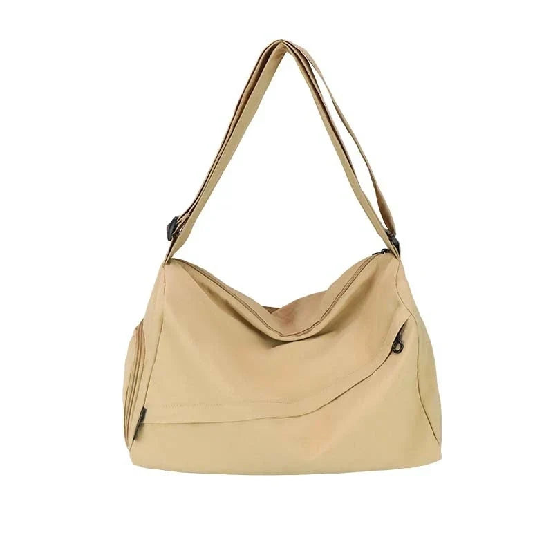Large Capacity Nylon Crossbody Shoulder Bag for Women