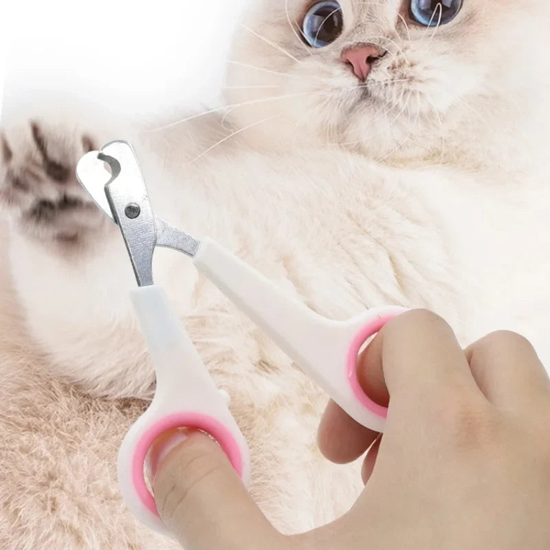 Pet Nail Clippers for Dogs & Cats – Stainless Steel Trimmer
