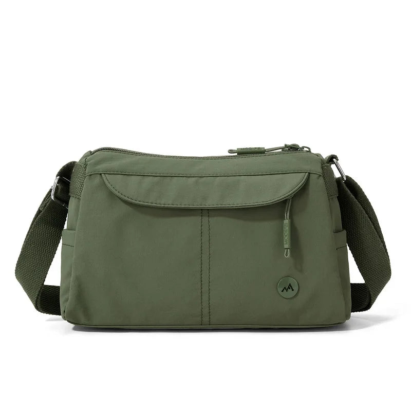 Nixie Small Nylon Crossbody Bag – Stylish Square Shoulder Bag