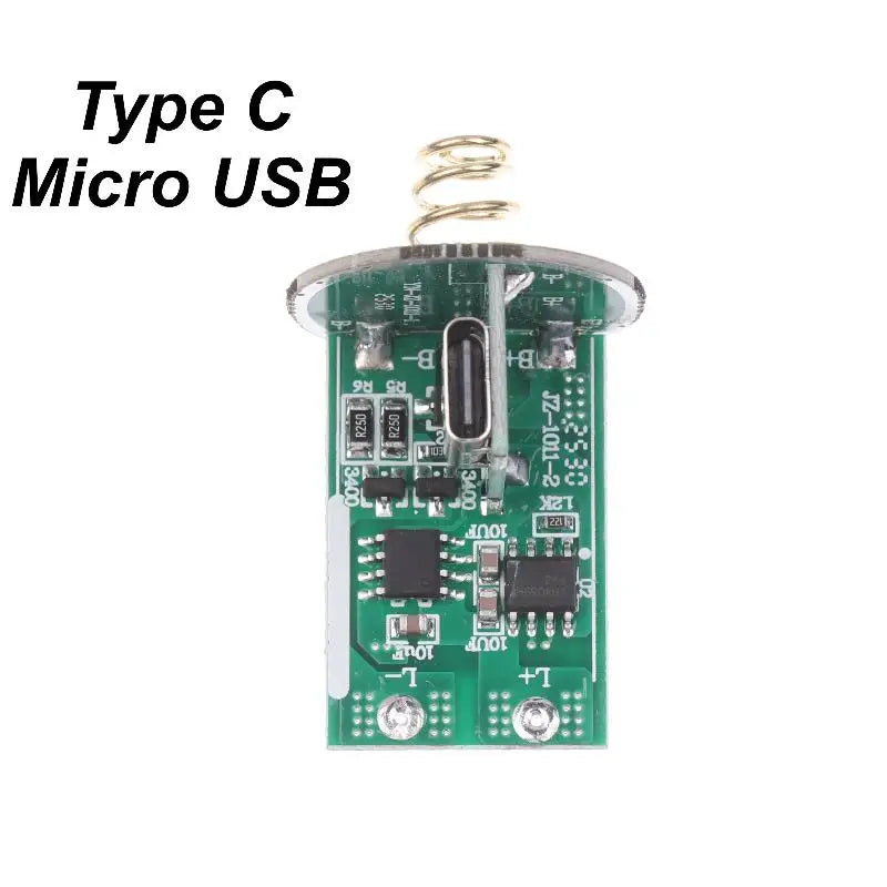 LED Flashlight Driver Board Type-C 3/5 Modes 18650 26650 PCB