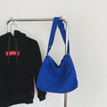 Klein Blue Large Capacity Canvas Shoulder & Crossbody Bag