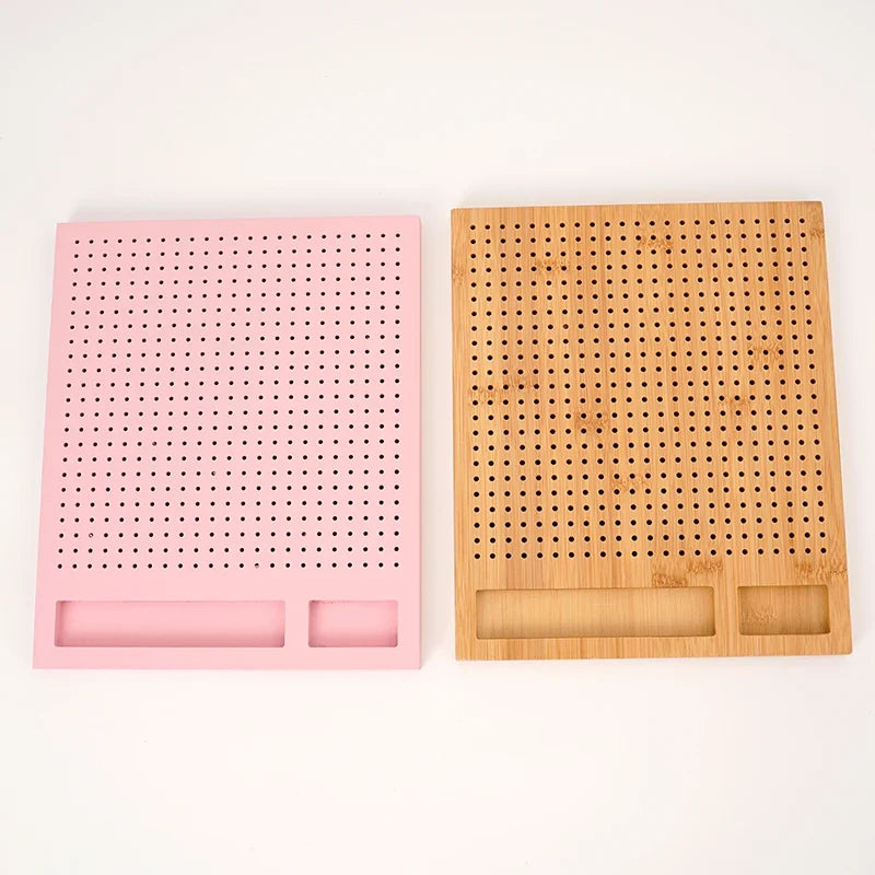 Crochet Blocking Board with Stainless Steel Pins – Wood Mat