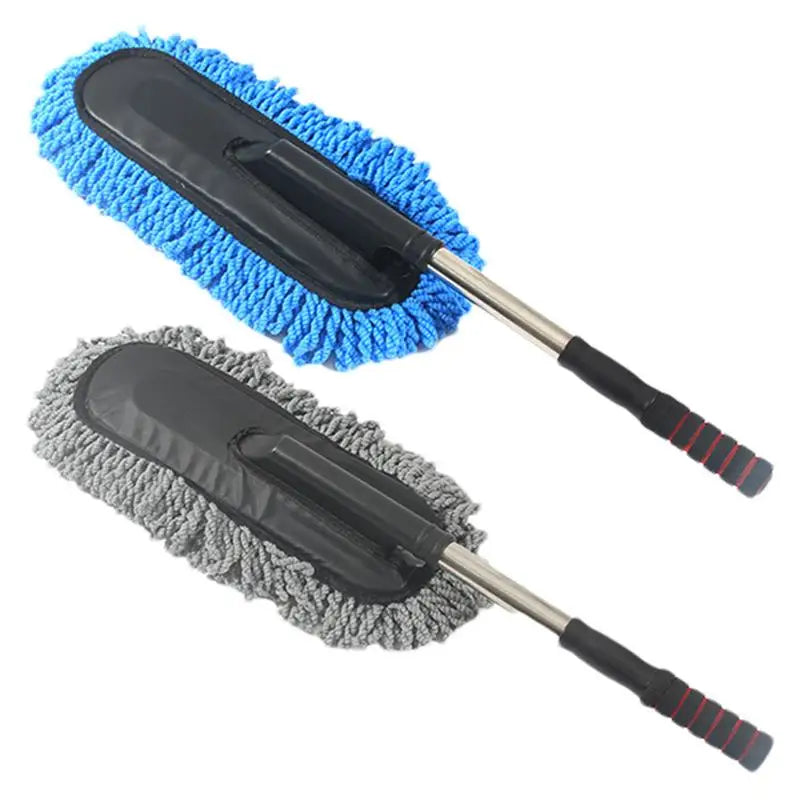 Telescopic Microfiber Car Duster – Extendable Handle