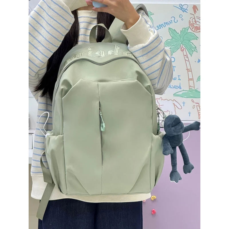Large Capacity Japanese Forest-Style Backpack | Unisex Nylon