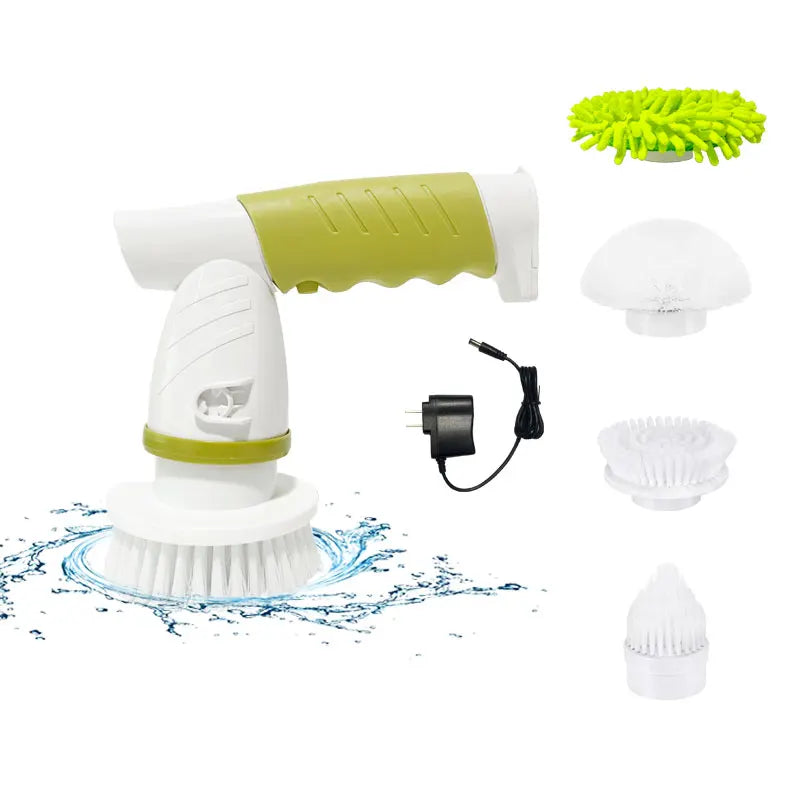 Cordless Electric Spin Scrubber with Extension Handle | IPX7