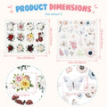 2Pcs Iron-On Heat Transfer Stickers – DIY Patches for Clothes