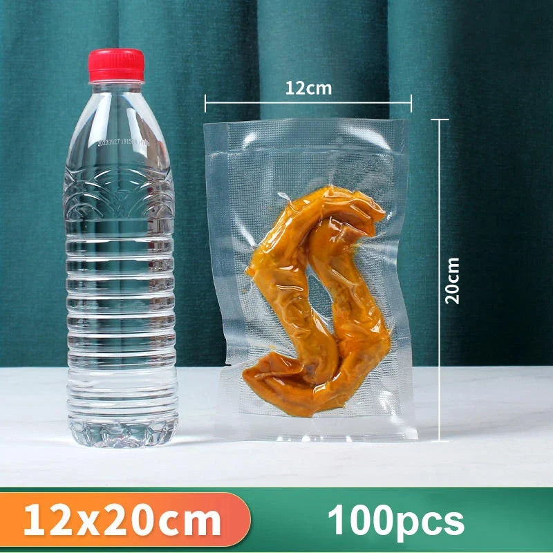 Vacuum Sealer Bags 100pcs – Airtight Food Storage Bags