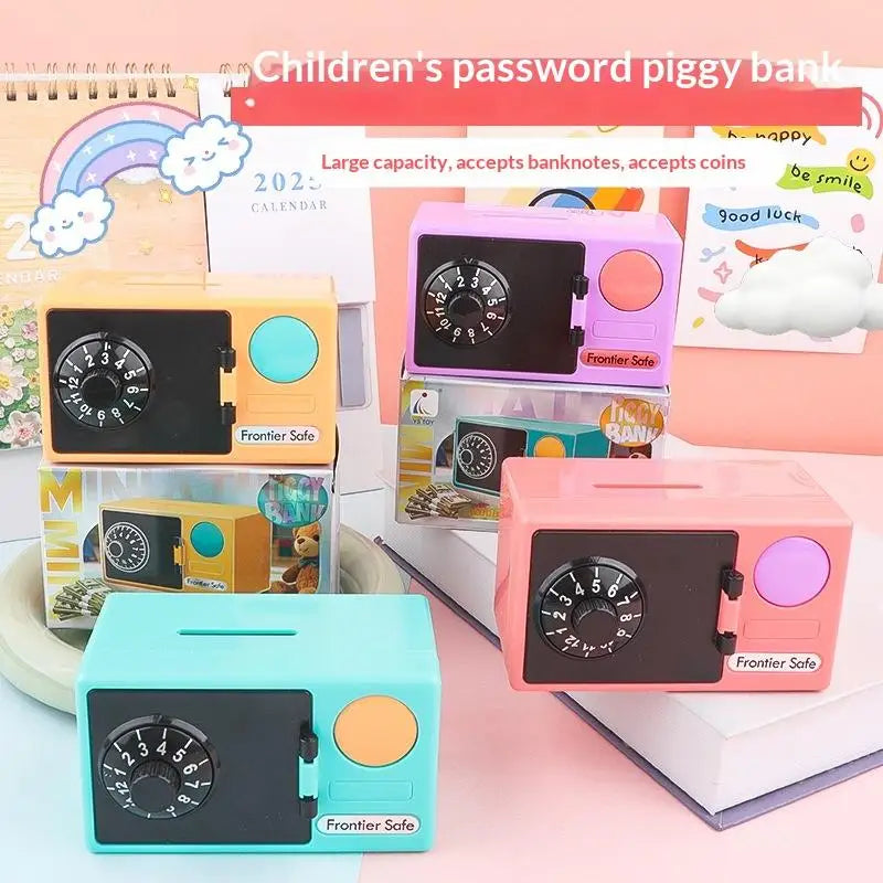 Mini ATM Piggy Bank for Kids – Password Money Saving Box