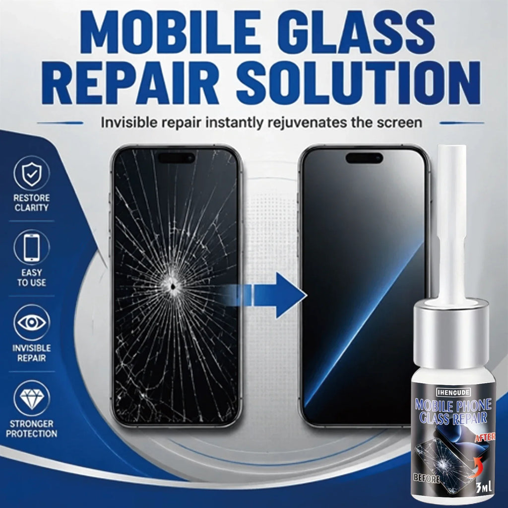 Car Windshield Crack Repair Kit – DIY Auto Glass Restore Tool