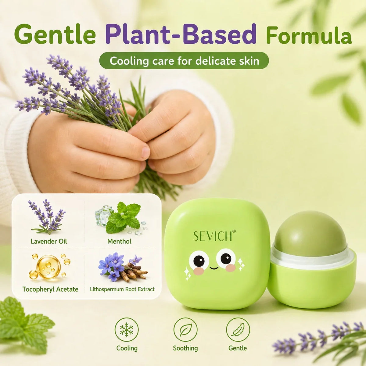 Kids Cooling Soothing Balm 6g – Mosquito Bite Skin Care