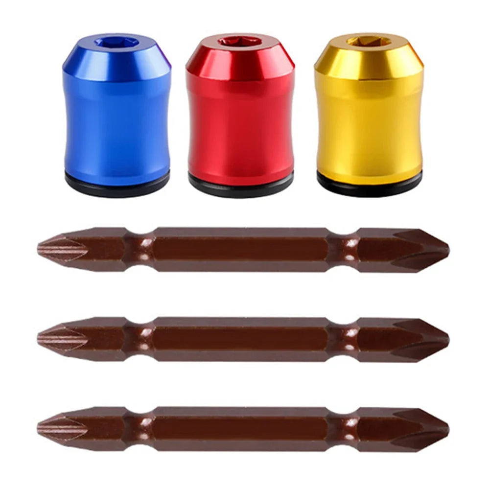 Magnetic Screwdriver Ring & PH2 Bit Set – 3-Pack | DAZZLEEX