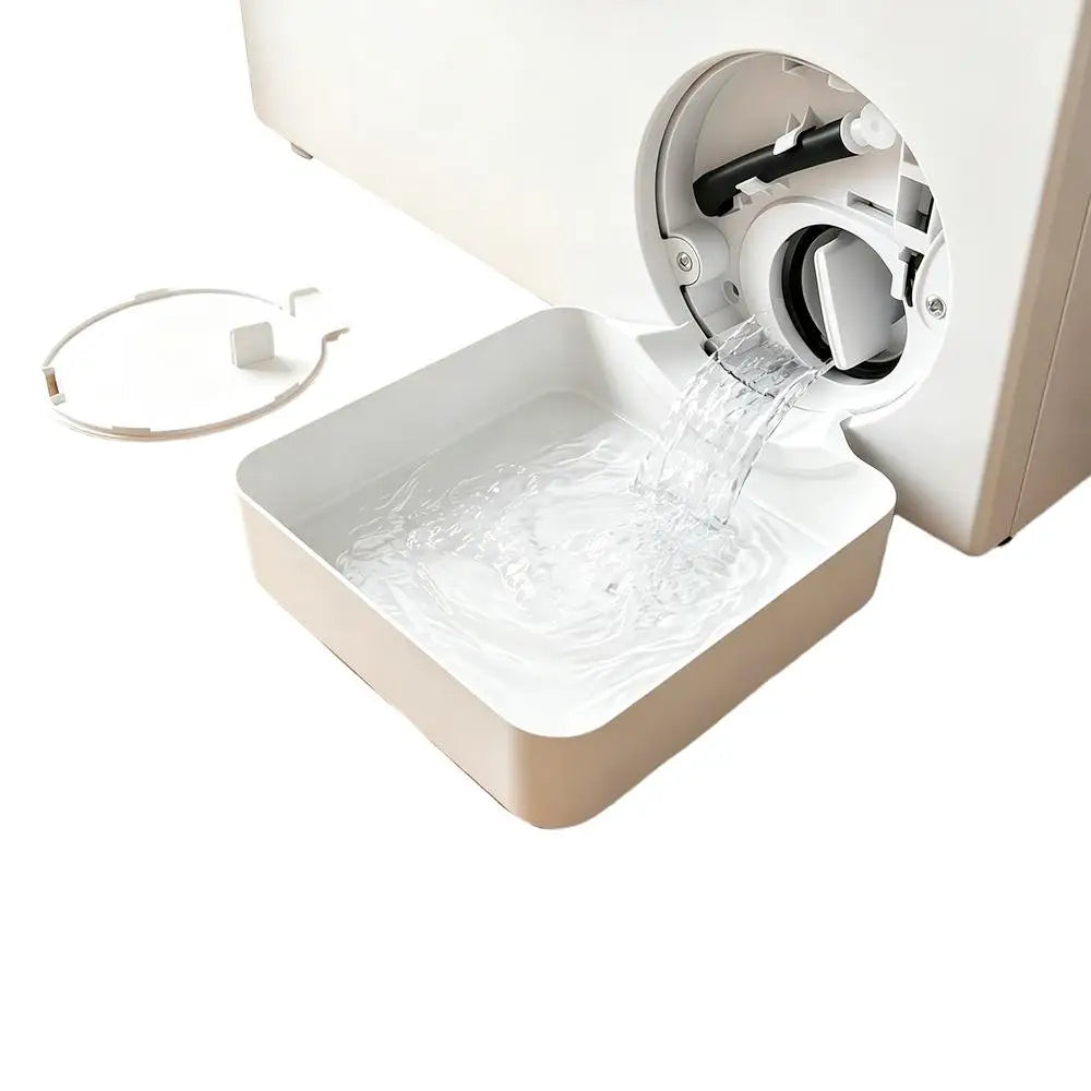 Washing Machine Drain Pan with Deflector Water Catcher Funnel