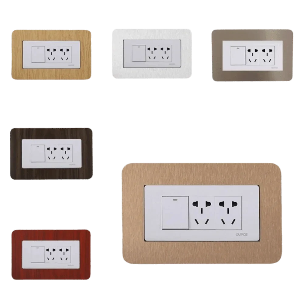 Light Switch Protective Cover – Dustproof No-Drill Wall Panel