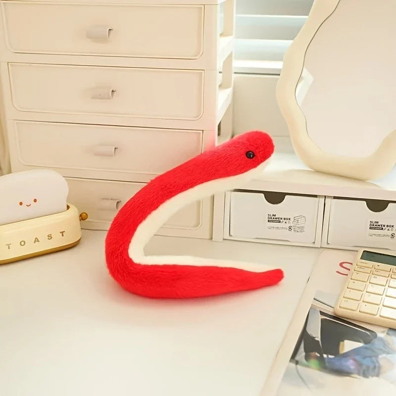 Year of the Snake Plush Keychain – Cute Green Snake Stuffed Toy