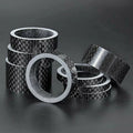 BUCKLOS 11pc Carbon Fiber Bike Stem Spacers 1-1/8" MTB Road
