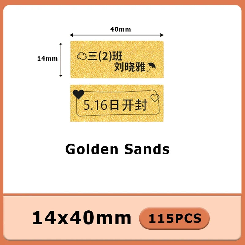 Thermal Label Tape 12x40mm 160pcs – Phomemo D30 Compatible