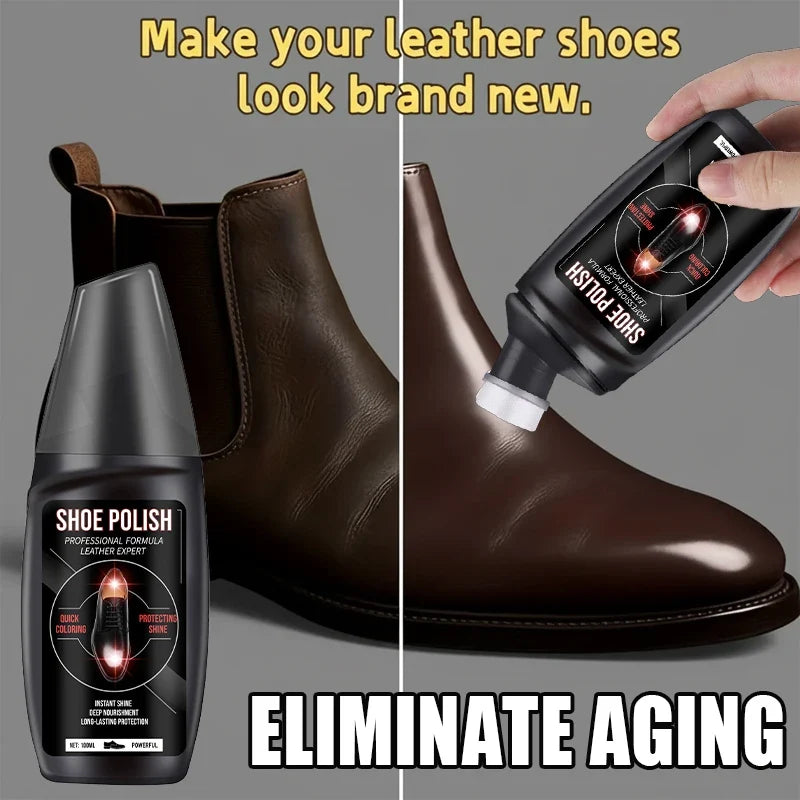 Pro-Grade Leather Shoe Polish & Conditioner – Mirror Shine