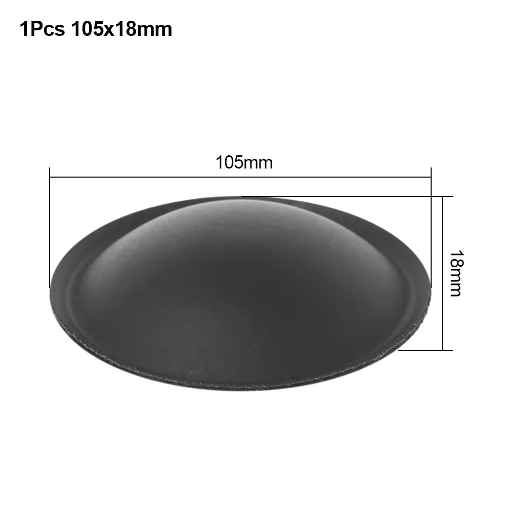 PP Black Speaker Dust Cap 30–150mm Woofer Cone Cover