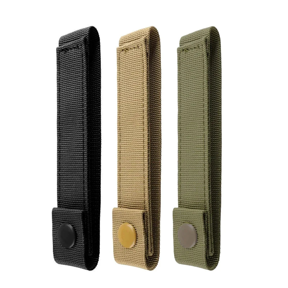 Tactical MOLLE Nylon Webbing Strap Quick-Release Buckle Clip