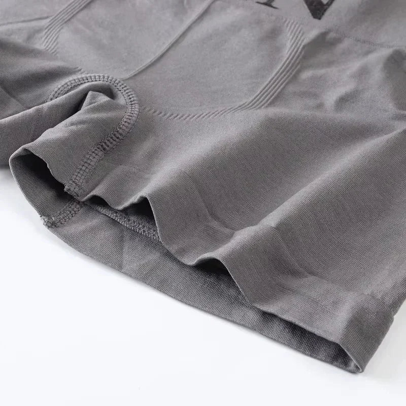5-Pack Men's High-Elastic Breathable Boxer Briefs | One Size