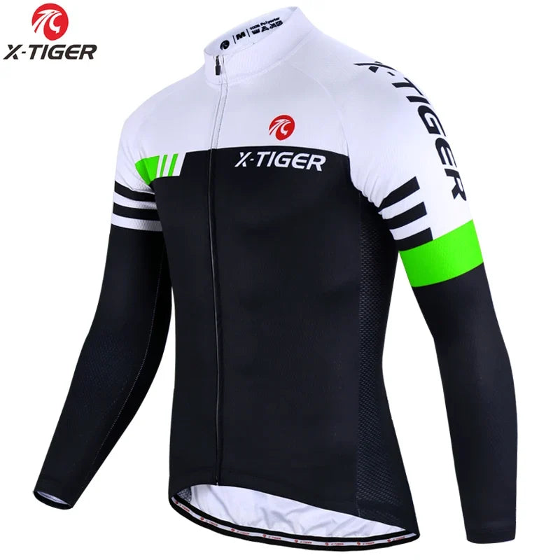 X-TIGER Winter Thermal Cycling Jersey | Long Sleeve Unisex