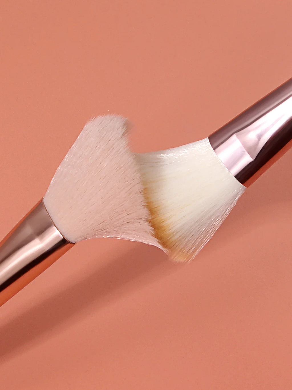 4Pcs Fluffy Makeup Brush Set – Foundation, Blush & Concealer
