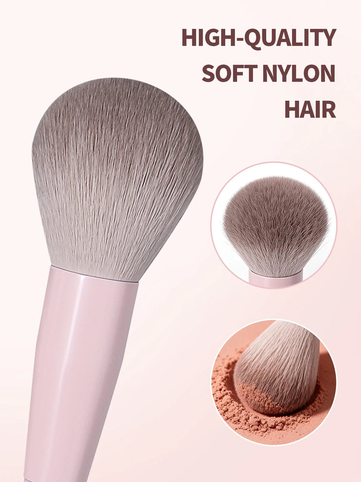 Professional 16-Piece Makeup Brush Set | Complete Travel Kit