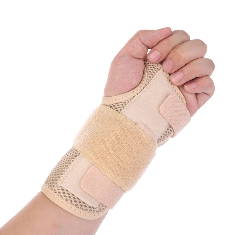 Adjustable Wrist Brace Dual Aluminum Splint – Right & Left