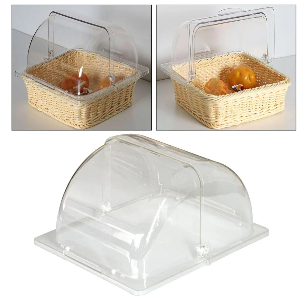 Transparent Food Display Cover Dustproof Dome Lid for Pastries
