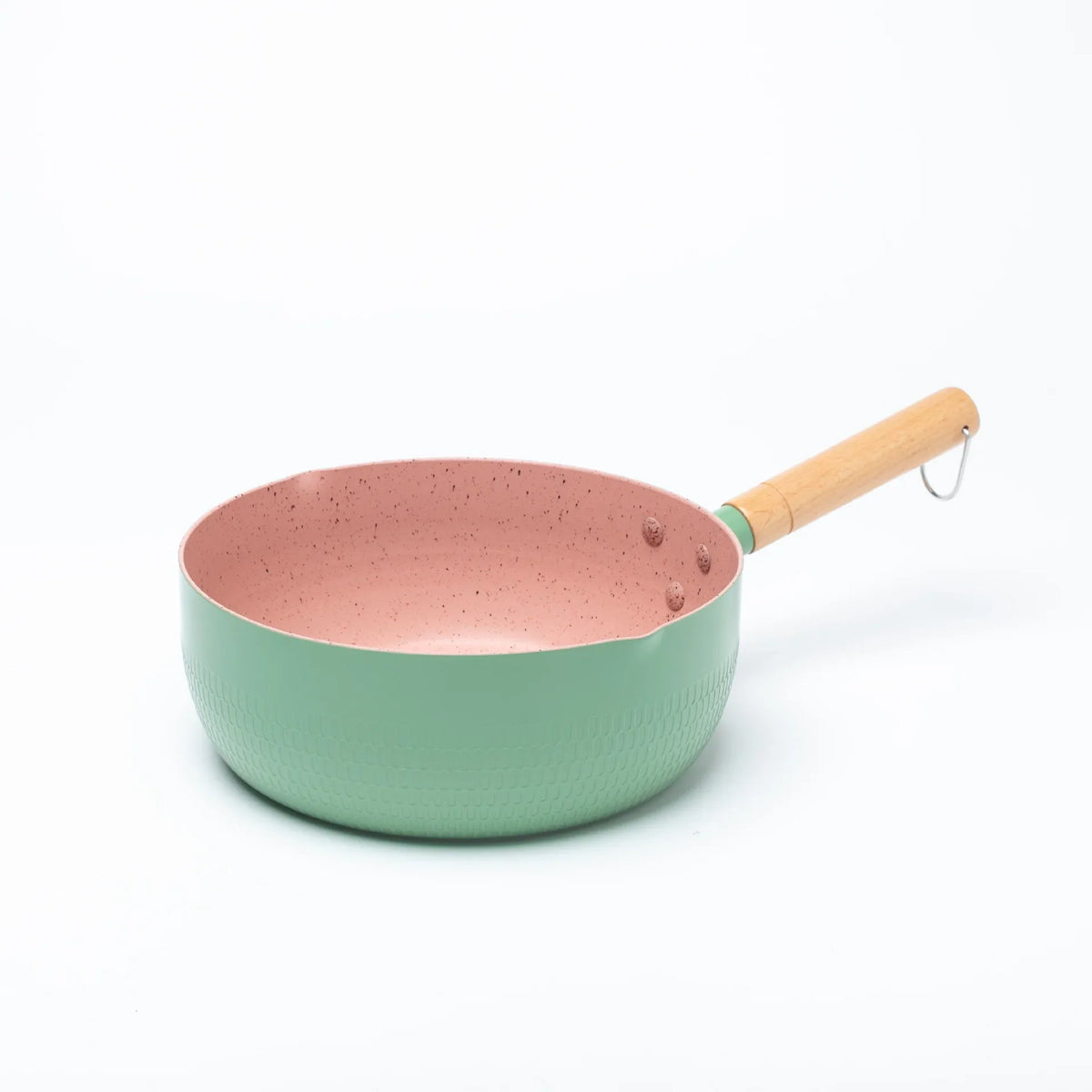 Non-Stick Frying Pan Wood Handle – Home, Camping & Baby Food