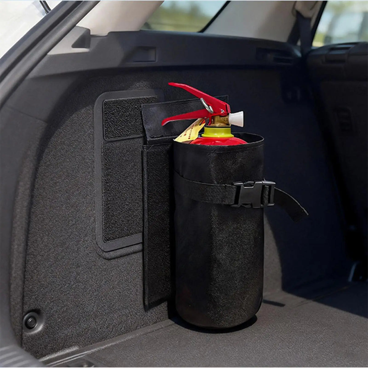Vehicle Fire Extinguisher Mount – Adjustable Holder Bracket