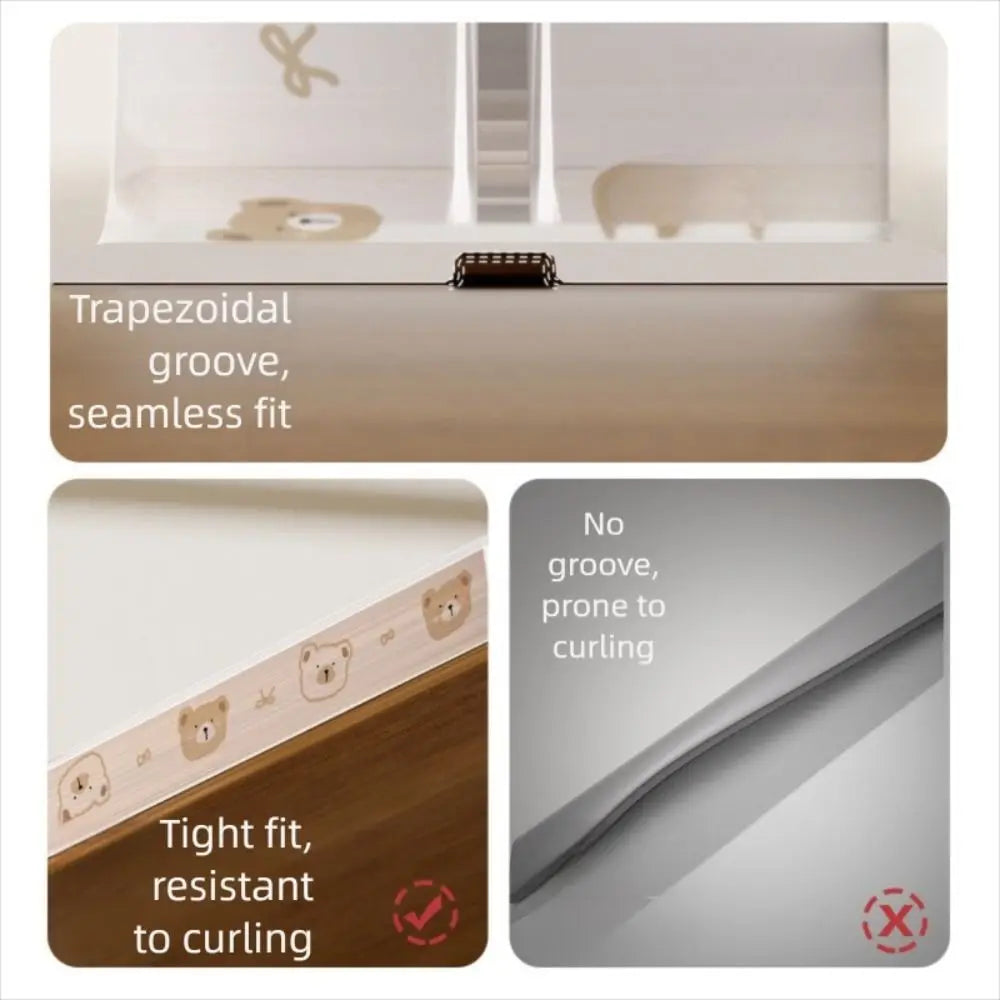 2m Baby Safety Table Edge Guard Strip | Transparent PVC Cushion