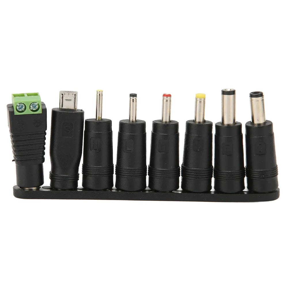 30W Universal Power Adapter 3V–12V Adjustable + USB | Nixie