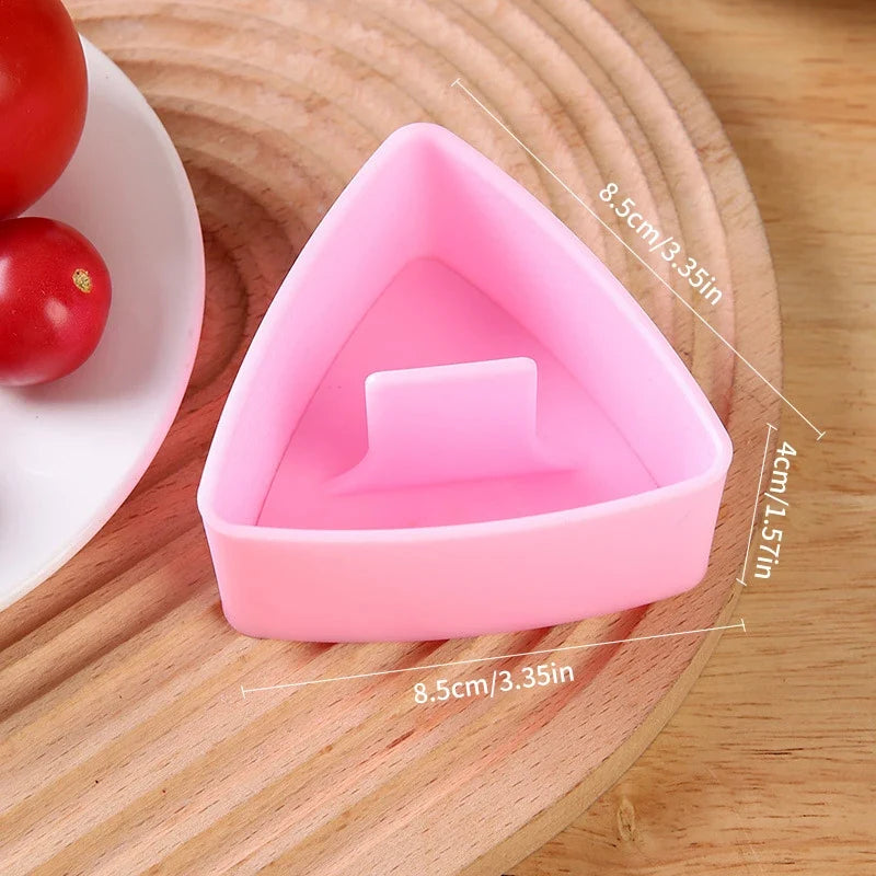 Triangular Onigiri Sushi Mold – DIY Rice Ball Press Tool