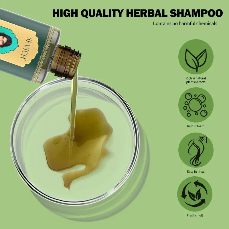 Sevich Rosemary Hair Growth Oil Set – Herbal Shampoo & Serum