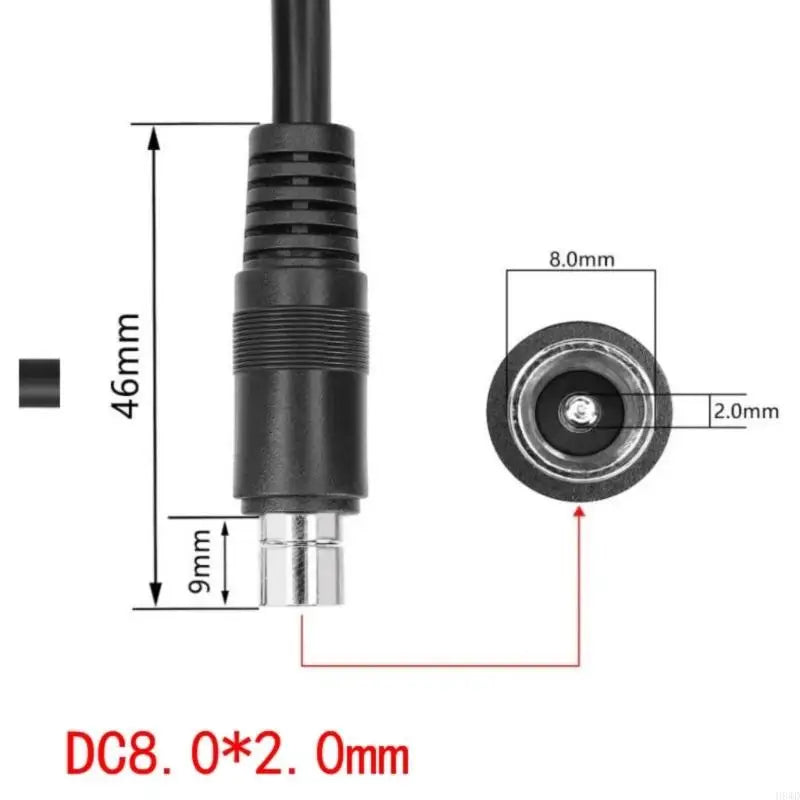 XT60H to DC8020 Power Cable 30cm | Outdoor Battery Connector
