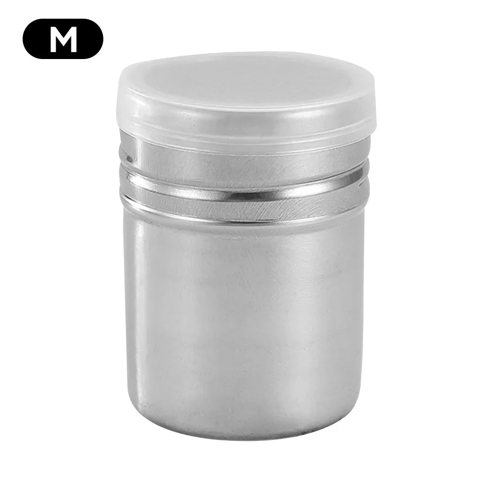 Stainless Steel Spice Jars with Lids – Seasoning Storage Containers
