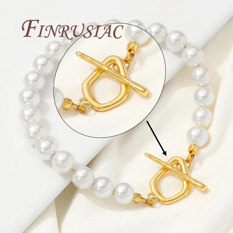 18K Gold Plated Toggle Clasps – Brass OT Jewelry Connectors
