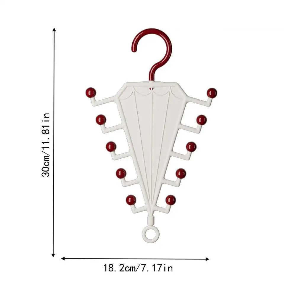 V-Shape Rotating Double-Sided Clothes Hanger | Multi-Layer Rack