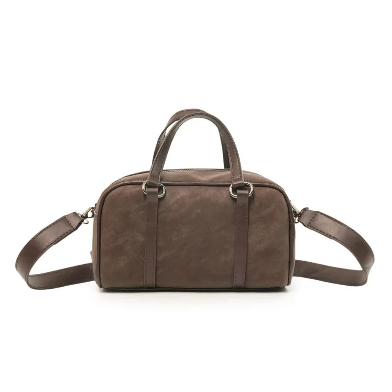 Retro Baguette Crossbody Bag – Women's Versatile PU Handbag