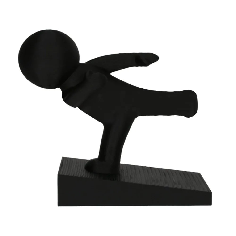 Cute Cartoon Action Figure Door Stop – No-Drill Non-Slip