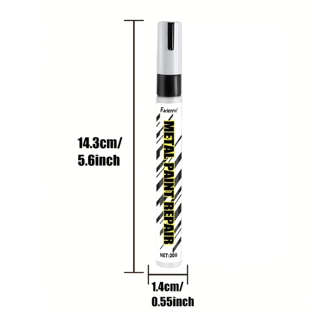 Black Metal Touch-Up Paint Pen – Waterproof Scratch Repair