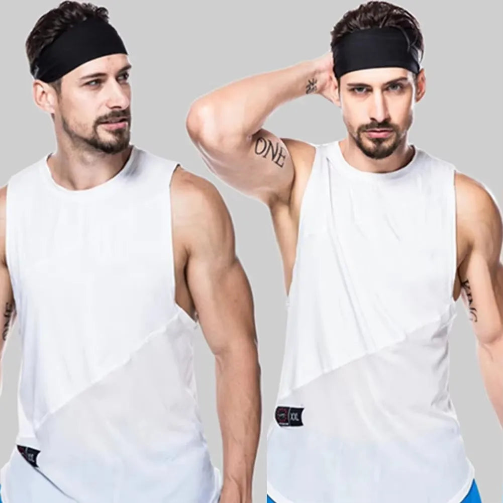 Elastic Sports Headband – Quick Dry Anti-Slip Sweatband Yoga